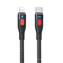 Remax RC-187 1M black type C to type C pd charging 5A fast charging data cable